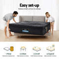 Giselle 35cm King Bed Mattress Bamboo Pocket Foam Firm