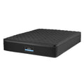 Giselle Queen Mattress 34cm Euro Top 5-Zone Pocket Spring Black