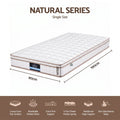 Giselle 20cm Firm Single Mattress Pocket Spring for Bedroom or Guest Room