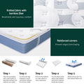 Giselle 25cm Pocket Spring Mattress Double Bed