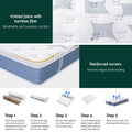 Giselle Single Mattress 25cm Pocket Spring Bed