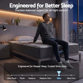 Giselle 30cm King Single Mattress with Edge Support and 5-Zone Comfort