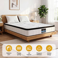 Giselle King Mattress 30cm Pocket Spring Euro Top Medium Firm
