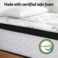Giselle KING SINGLE Mattress 30cm Pocket Spring Euro Top Medium Firm