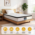 Giselle Single Mattress 30cm Pocket Spring Euro Top Medium Firm