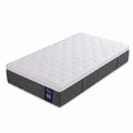 Levitex King Single Mattress Lumbar Support, 5-Zone Pocket Springs & 2-Row Hardened Edges for Deep Sleep, Cooling Gel Memory & Egg-Crate Foam