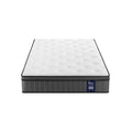 Levitex King Single Mattress 2 Rows Edge Support for Deep Sleep 5-Zone Ergonomic Pocket Spring Breathable Corrugated Sponge Medium Firm 30CM