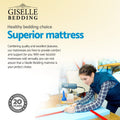 Giselle Bedding 24cm Mattress Super Firm Double