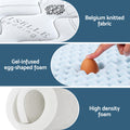 Giselle Cool Gel Memory Foam Mattress Queen 35cm