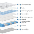 Giselle Cool Gel Memory Foam Mattress Queen 35cm