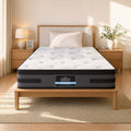 Giselle Bedding 7-Zone Single Mattress 36cm Double Firmness Cooling Gel Memory Foam with Pocket Spring