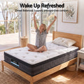 Giselle Bedding 7-Zone Single Mattress 36cm Double Firmness Cooling Gel Memory Foam with Pocket Spring