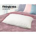 Giselle Memory Foam Pillow 19cm Thick Twin Pack