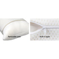 Giselle Memory Foam Pillow 19cm Thick Twin Pack