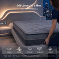 Levitex King Single Mattress 25 cm Hybrid Pocket Spring with 4cm Egg Crate Foam for Deep Sleep Bamboo Charcoal Fabric