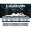 Giselle 34cm DOUBLE Layer Pocket Spring Mattress DOUBLE