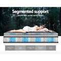Giselle Bedding QUEEN Mattress 34cm Pocket Spring DOUBLE Layer