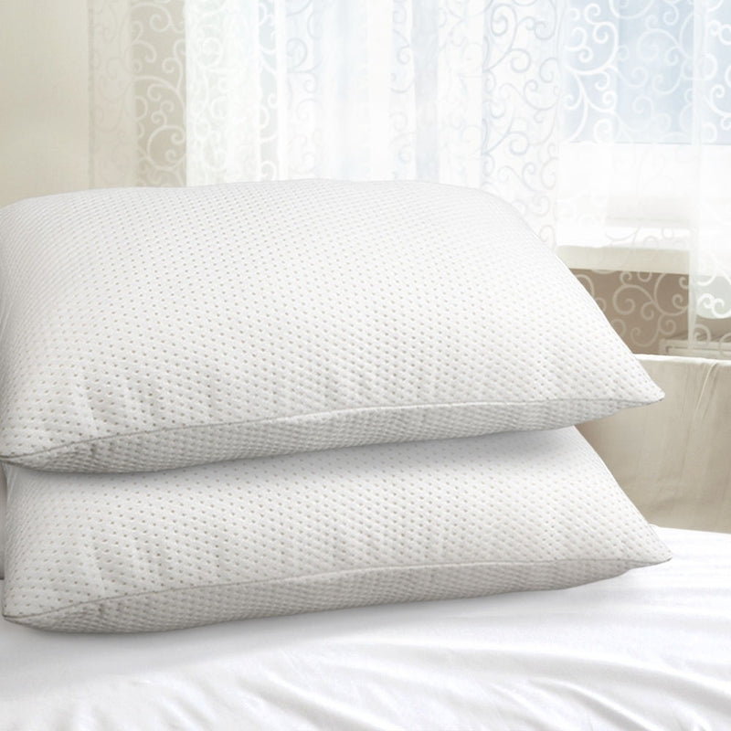 Giselle Memory Foam Pillow 13cm Twin Pack
