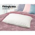 Giselle Memory Foam Pillow 13cm Twin Pack