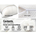 Giselle Memory Foam Pillow 13cm Twin Pack