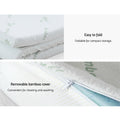 Giselle Memory Foam Mattress Topper 8cm DOUBLE 11-Zone