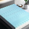 Giselle Memory Foam Mattress Topper 8cm DOUBLE 11-Zone