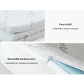 Giselle 11-Zone Memory Foam Mattress Topper 8cm KING
