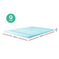 Giselle Memory Foam Mattress Topper QUEEN 8cm 11-Zone