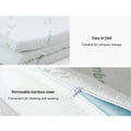 Giselle Memory Foam Mattress Topper QUEEN 8cm 11-Zone