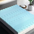 Giselle Memory Foam Mattress Topper 8cm Single 11-Zone