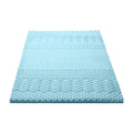 Giselle 5cm Memory Foam Mattress Topper 7-Zone KING SINGLE
