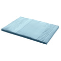 Giselle Memory Foam Mattress Topper 8cm 7-Zone DOUBLE