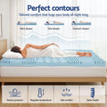 Giselle Bedding Memory Foam Mattress Topper 7-Zone 8cm King