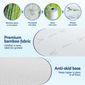 Giselle Bedding Memory Foam Mattress Topper 7-Zone 8cm King