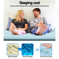 Giselle Memory Foam Mattress Topper 7-Zone 8cm Single