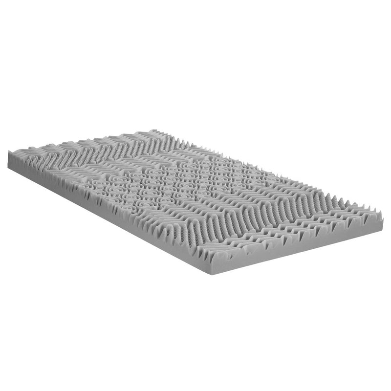 Giselle 8cm Memory Foam Mattress Topper 7-Zone King Single