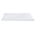 Giselle 8cm Memory Foam Mattress Topper QUEEN Lavender Bamboo