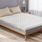 Giselle Memory Foam Mattress Topper QUEEN 8cm 7-Zone Airflow