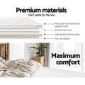 Giselle Memory Foam Mattress Topper 8cm KING SINGLE
