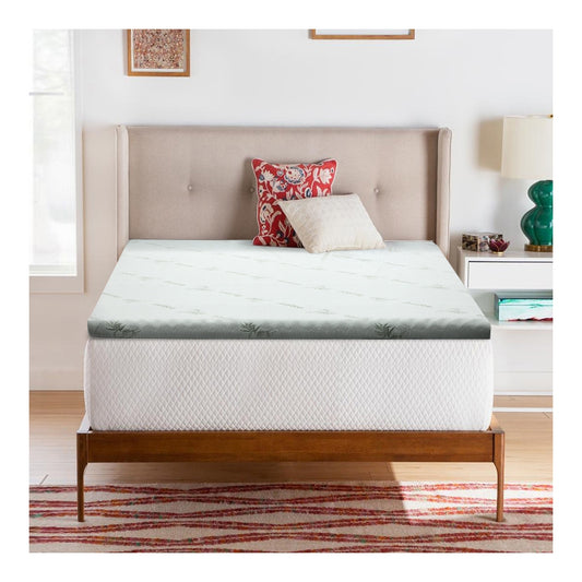 Giselle Memory Foam Mattress Topper Cool Gel 8cm Single