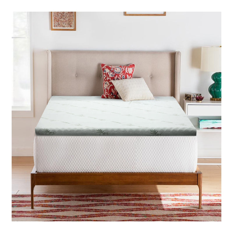Giselle Memory Foam Mattress Topper Cool Gel 8cm Single