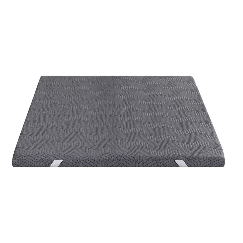 Giselle 8cm Memory Foam Mattress Topper Gel Double Bamboo