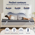 Giselle 8cm Memory Foam Mattress Topper Gel King Single