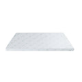 Giselle 8cm Memory Foam Mattress Topper Gel Egg Crate King Single