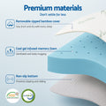Giselle 12cm Memory Foam Mattress Topper King Cool Gel Bamboo