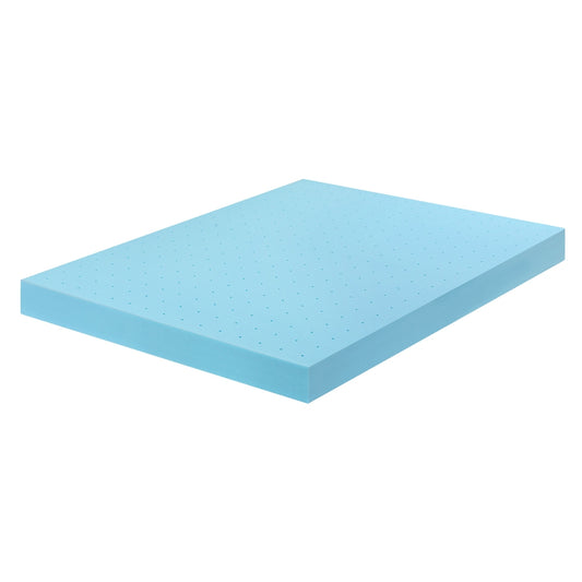 Giselle 12cm Memory Foam Mattress Topper Cool Gel Queen