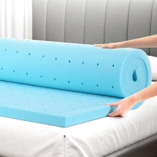 Giselle Memory Foam Mattress Topper 5cm Cool Gel Double