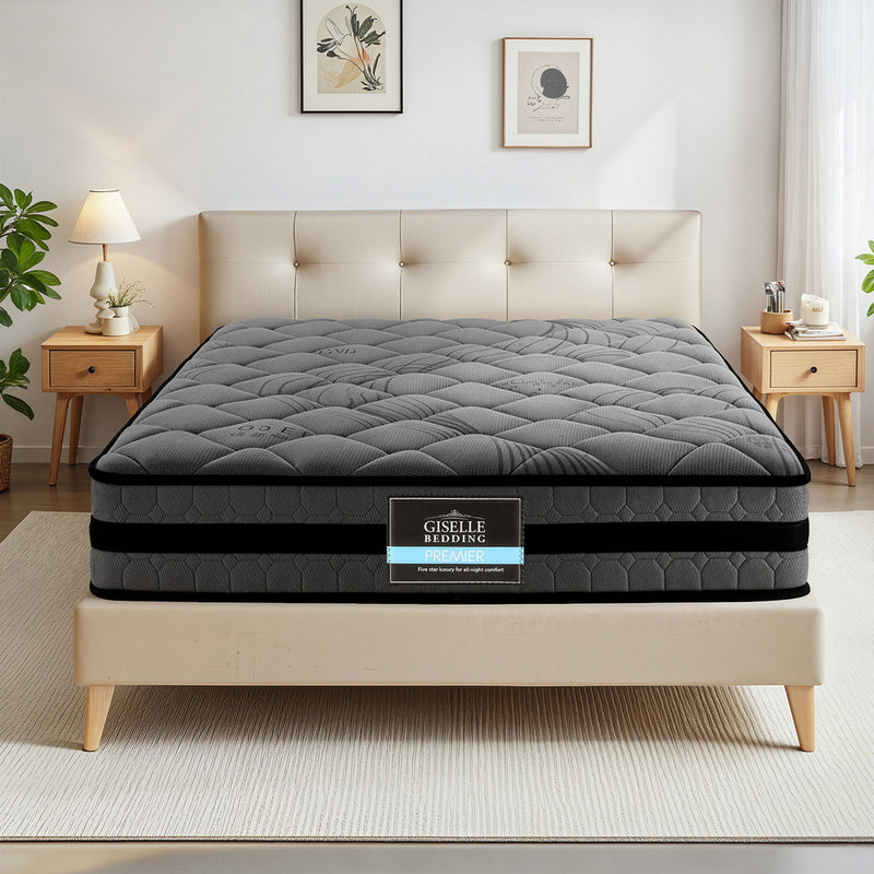 Giselle 22cm Medium Firm Single Mattress
