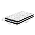 Giselle Bedding 30cm Medium Firm Single Mattress