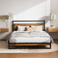 Artiss DANE Metal Bed Frame KING Size Black
